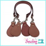 HANDLE - LEATHER-66CM (TEA)